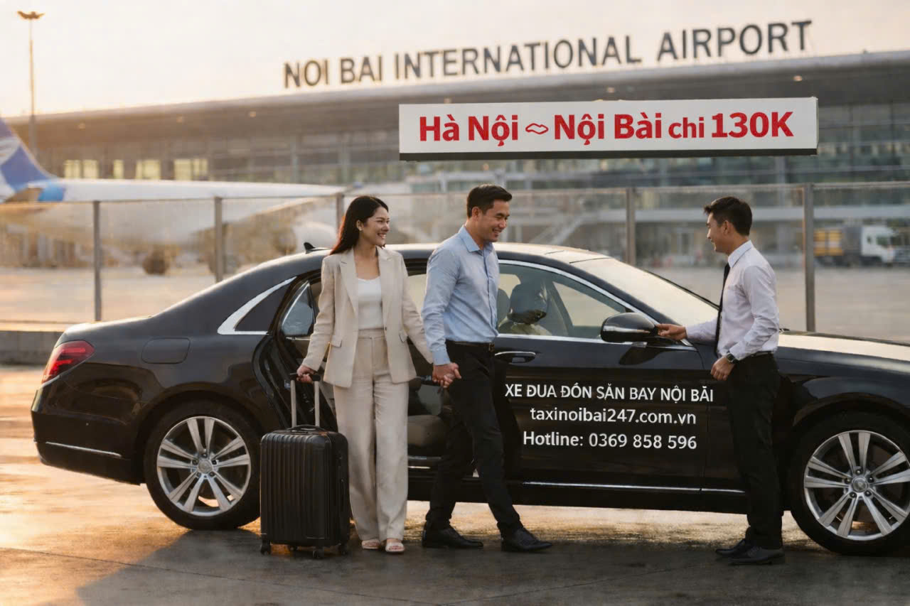 Taxi Cầu Giấy đi Nội Bài giá rẻ chỉ 130K – Xe Đời Mới Đón tận nơi 24/7